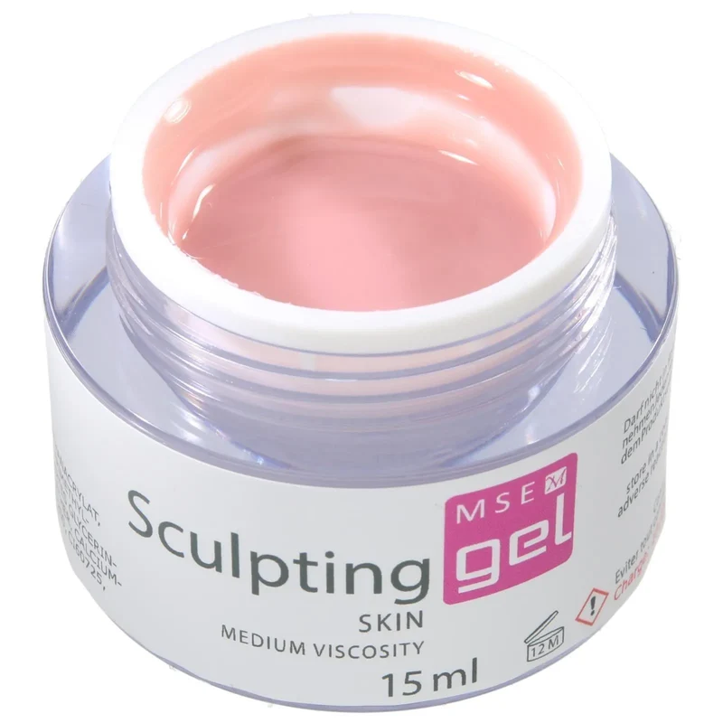 MSE-Gel 809: Schablonen Gel haut mittelviskose / Sculpting skin medium-viscosity 15ml