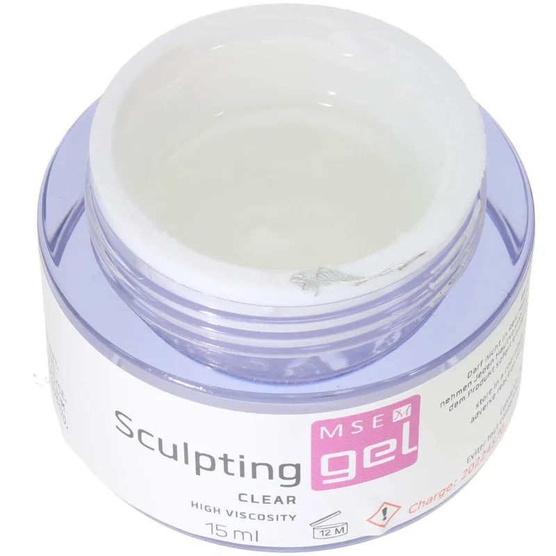 MSE-Gel 802: Schablonen Gel klar hochviskose / Sculpting clear high-viscosity 15ml
