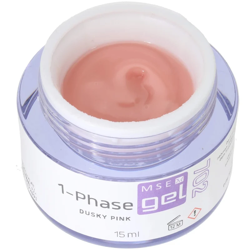 MSE-Gel 702: 1-Phasengel altrosa / 1-Phase dusky pink 15ml