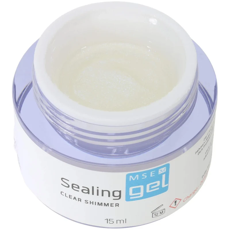 MSE-Gel 411: Glanzgel Schimmer AB / Sealing clear shimmer 15ml
