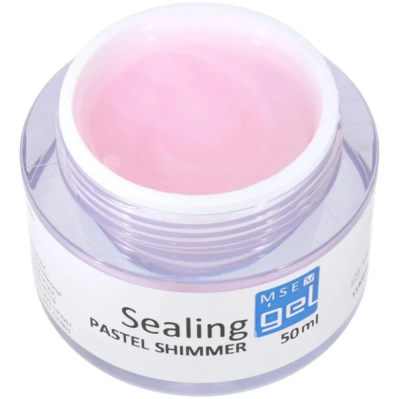 MSE-Gel 408: Glanz Gel Pastell Shimmer / Sealing pastel shimmer 50ml