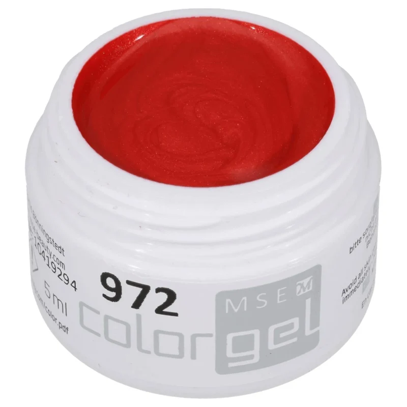#972 EFFEKT Farbgel 5ml Rot