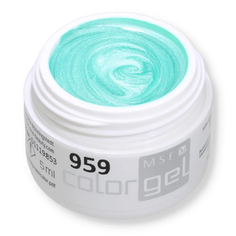 #959 EFFEKT Farbgel 5ml Grün mit grün blauem Schimmer