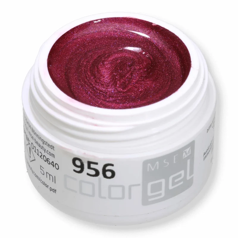 #956 EFFEKT Farbgel 5ml Violett mit multiglitter