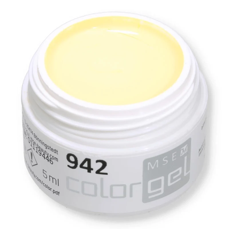#942 PURE Farbgel 5ml helles gelb
