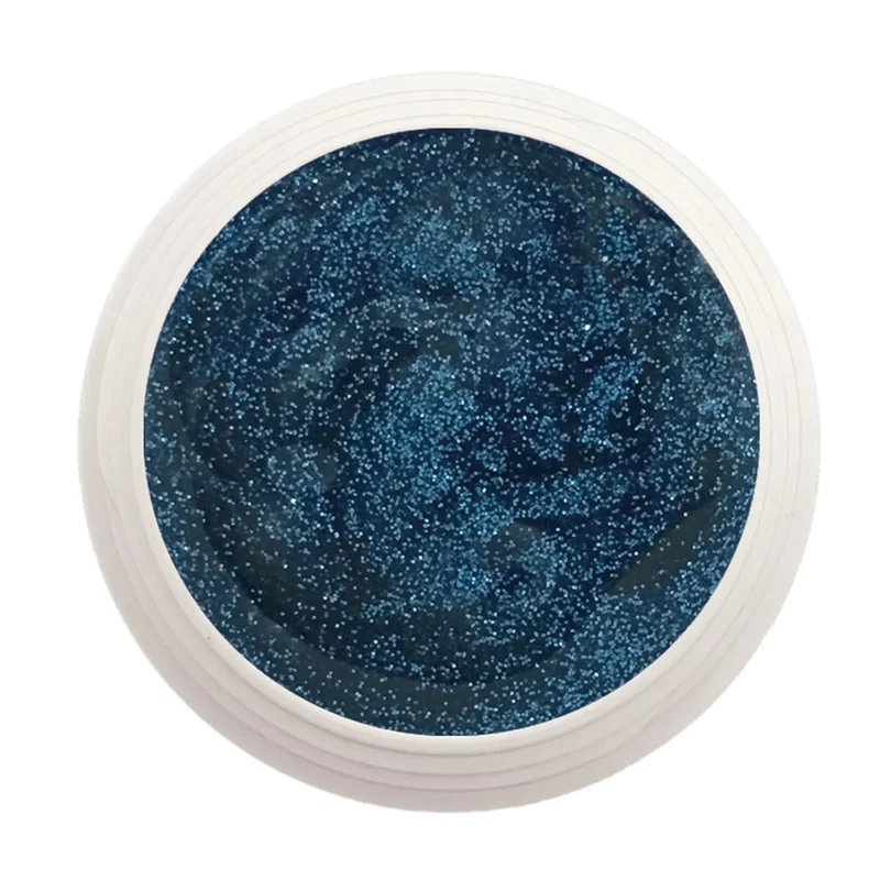 #669 Premium-GLITTER Color Gel 5ml Blau