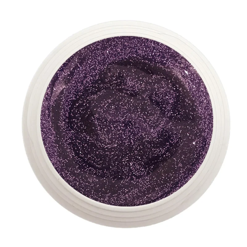 #668 Premium-GLITTER Color Gel 5ml Violett
