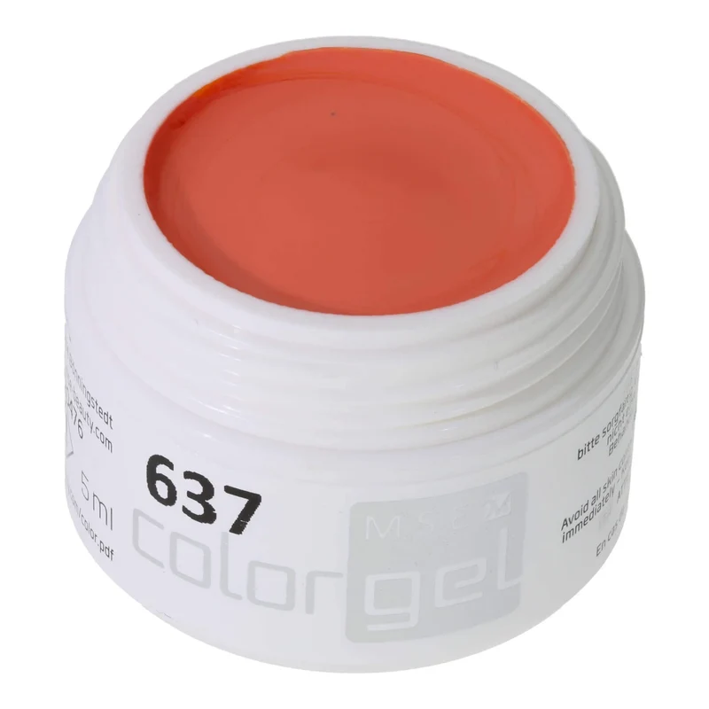 #637 Premium-PURE Color Gel 5ml Orange