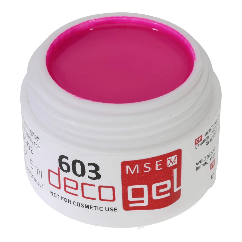 #603 Premium-DEKO Color Gel 5ml Neon NOT FOR COSMETIC USE