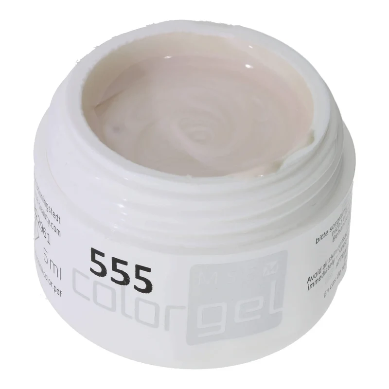 #555 Premium-EFFEKT Color Gel 5ml Weiss
