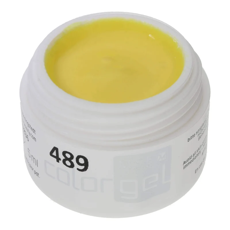 #489 Premium-PURE Color Gel 5ml Zitonengelb
