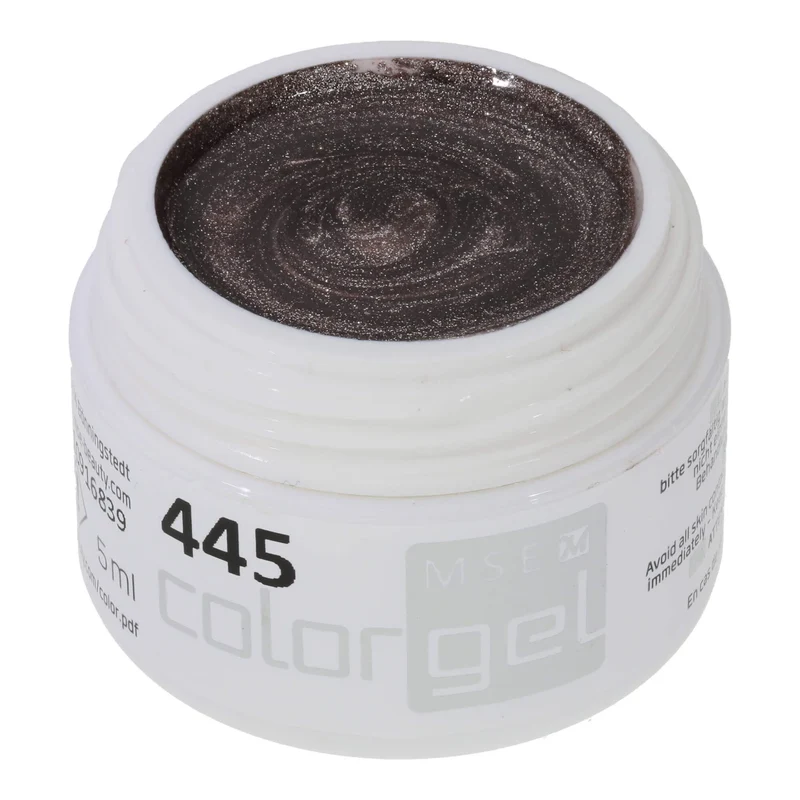 #445 Premium-EFFEKT Color Gel 5ml Metallic Flieder
