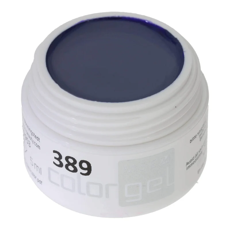 #389 Premium-PURE Color Gel 5ml Blaugrau