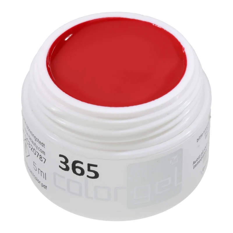 #365 Premium-PURE Color Gel 5ml Intensives klassisches Kirschrot