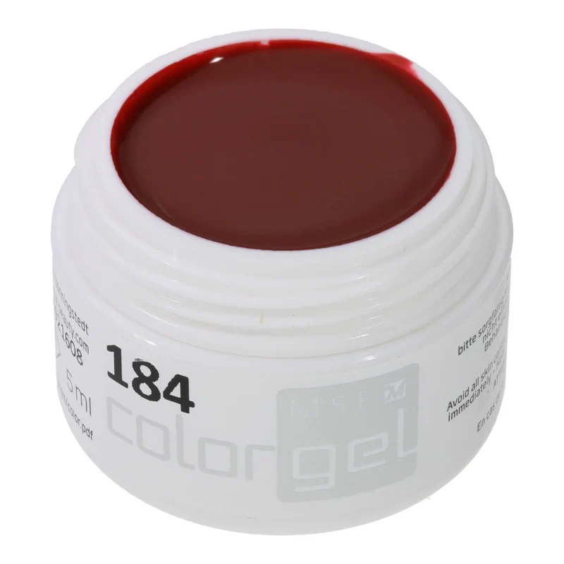#184 Premium-PURE Color Gel 5ml Mittleres Braunrot
