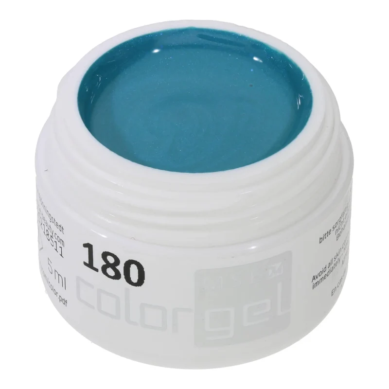 #180 Premium-EFFEKT Color Gel 5ml Dunkles Türkis mit dezentem Blauschimmer