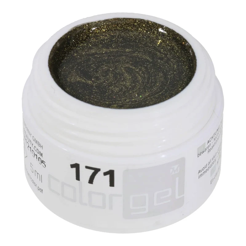 #171 Premium-EFFEKT Color Gel 5ml Grüngold mit ausgeprägtem Perlglanz