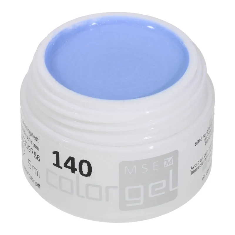 #140 Premium-EFFEKT Color Gel 5ml Babyblau mit feinem Perlglanz