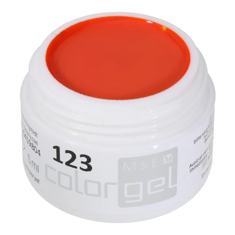 #123 Premium-PURE Color Gel 5ml Leuchtendes Orange