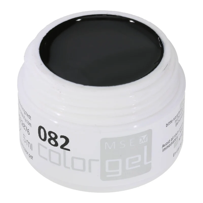 #082 Premium-PURE Color Gel 5ml Schwarz