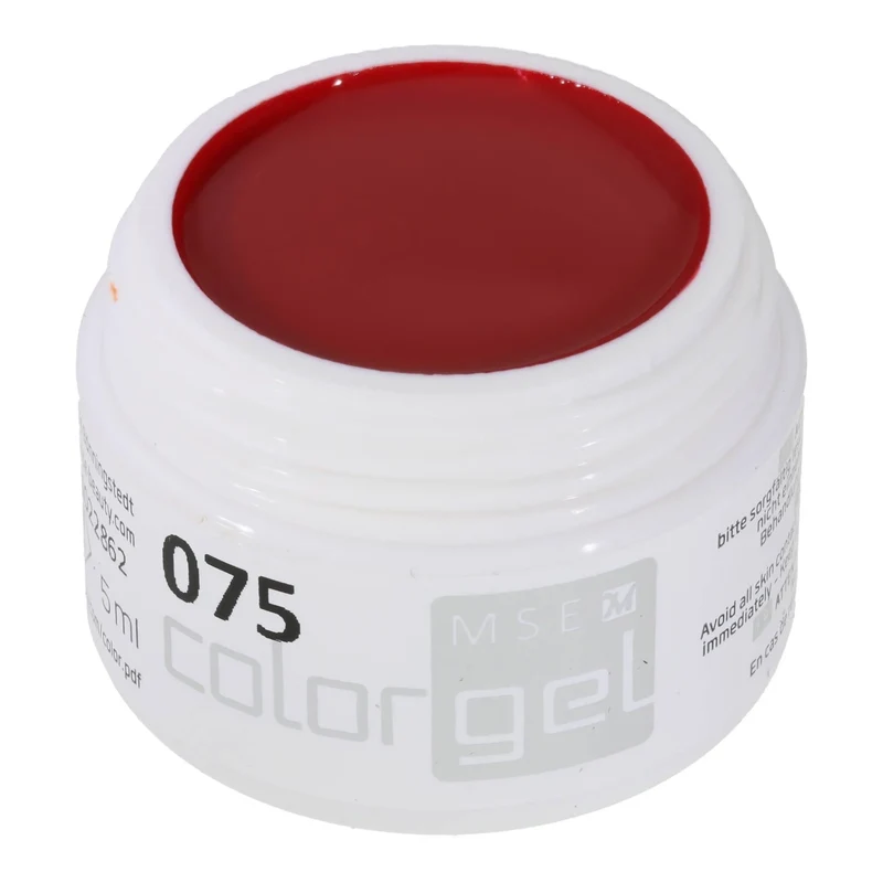 #075 Premium-PURE Color Gel 5ml Klassisches Dunkelrot