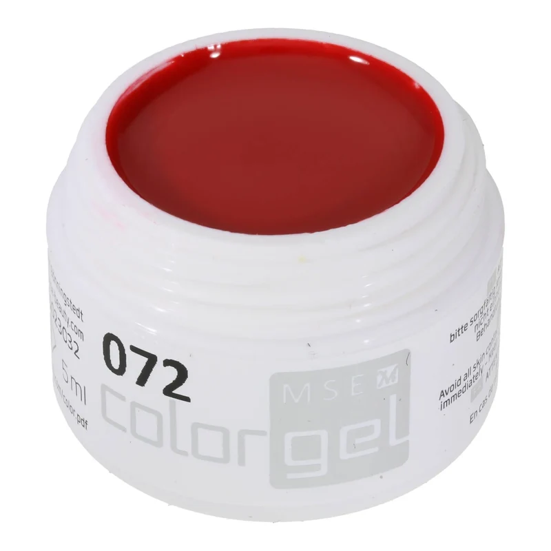 #072 Premium-PURE Color Gel 5ml Klassisches Nagellackrot