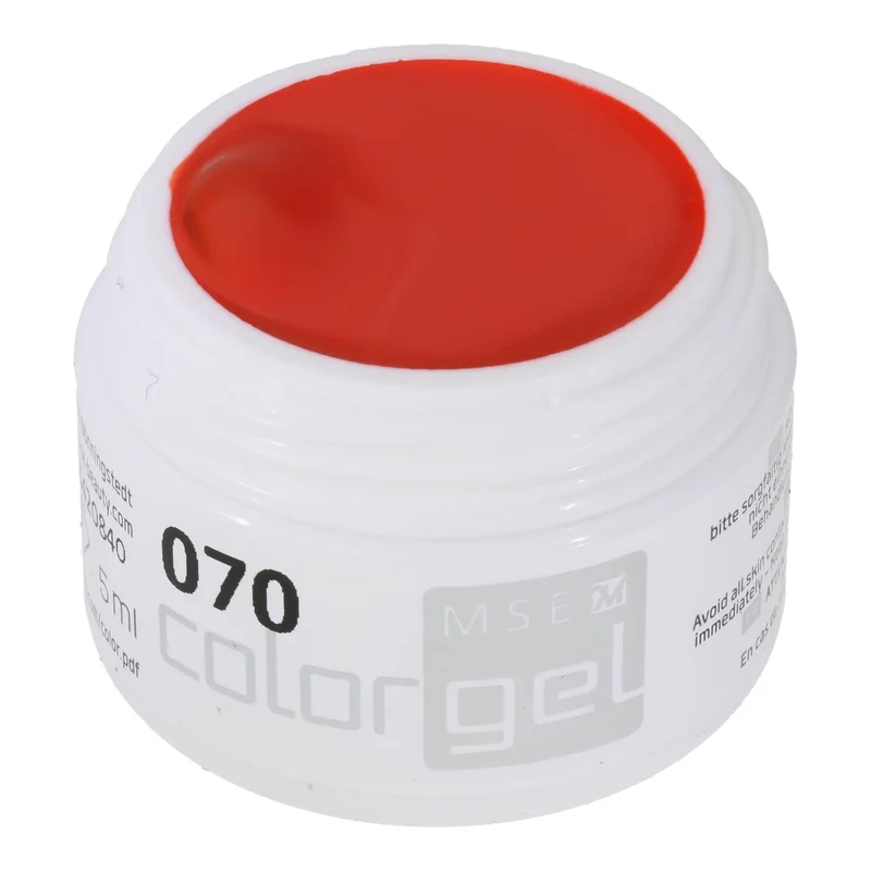 #070 Premium-PURE Color Gel 5ml Frisches Signalrot