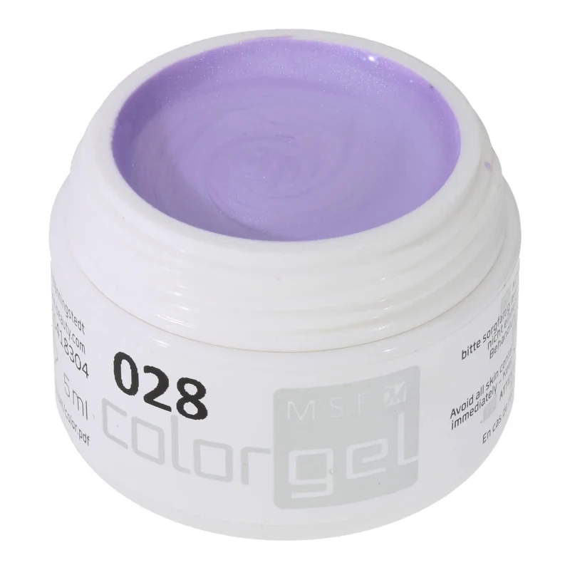 #028 Premium-EFFEKT Color Gel 5ml Heller Flieder mit Perlglanz