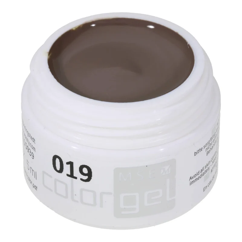 #019 Premium-PURE Color Gel 5ml Dunkler Greige-Ton