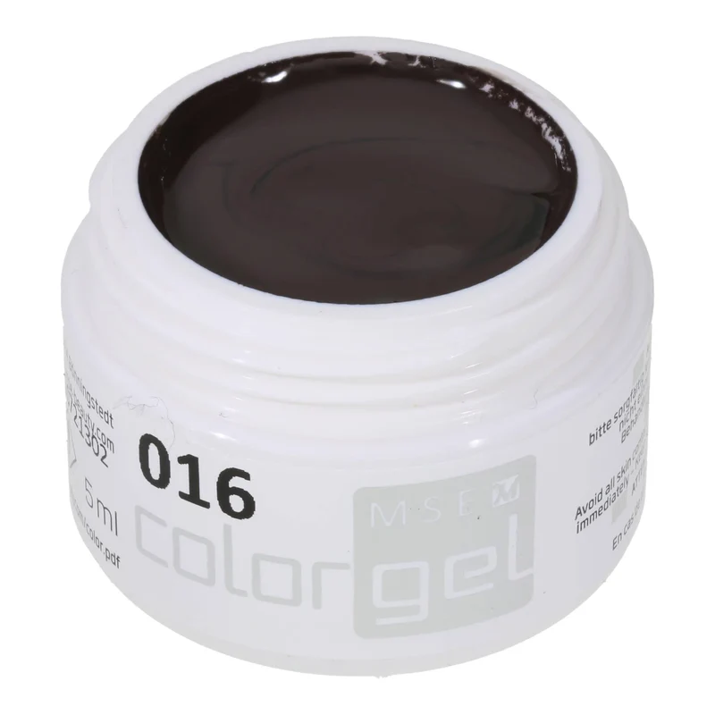 #016 Premium-PURE Color Gel 5ml Schokoladenbraun/Grau