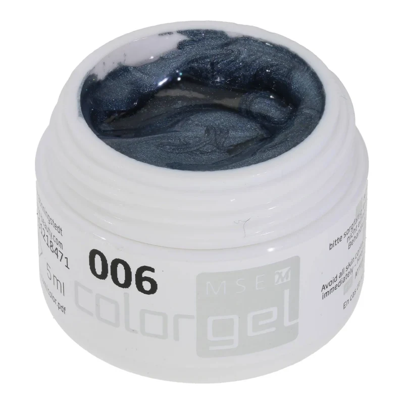 #006 Premium-PURE Color Gel 5ml Dunkles Effekt Blau Grau