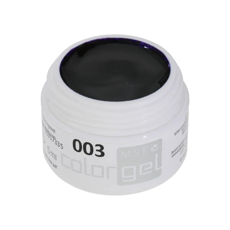 #003 Premium-PURE Color Gel 5ml Tiefes Schwarzlila