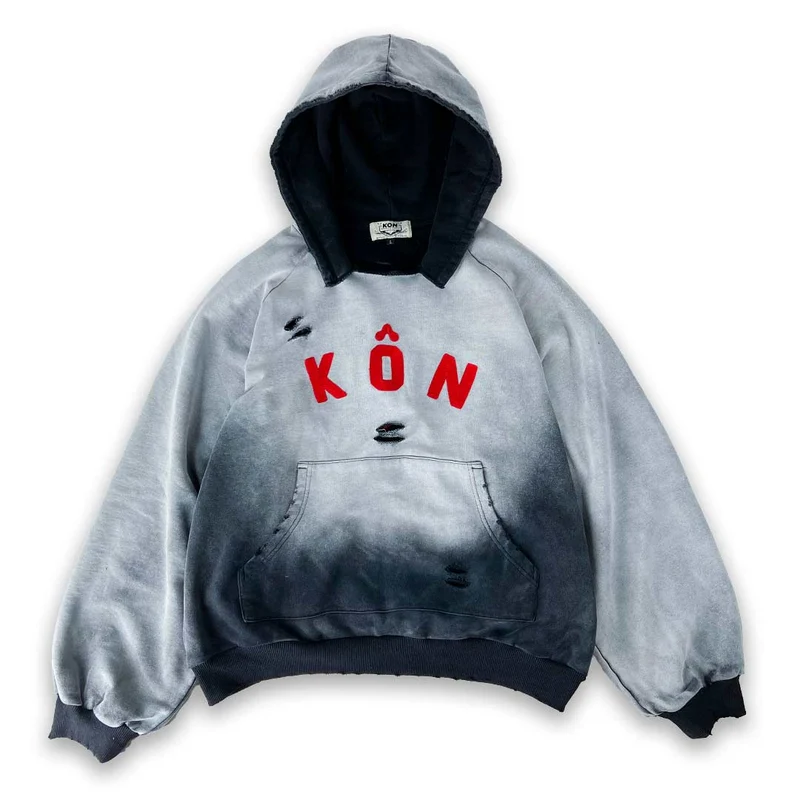 Holey Washed Hoodie