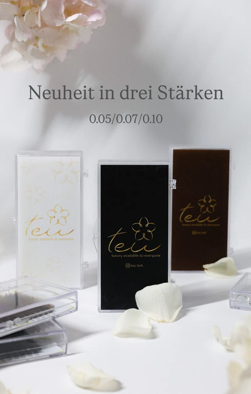 Premium Black Lashes von TEU