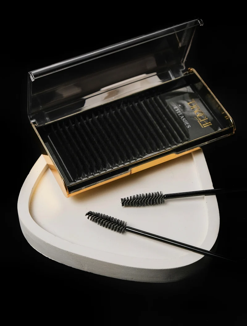 Wimpern Schwarz / 20 Linien
