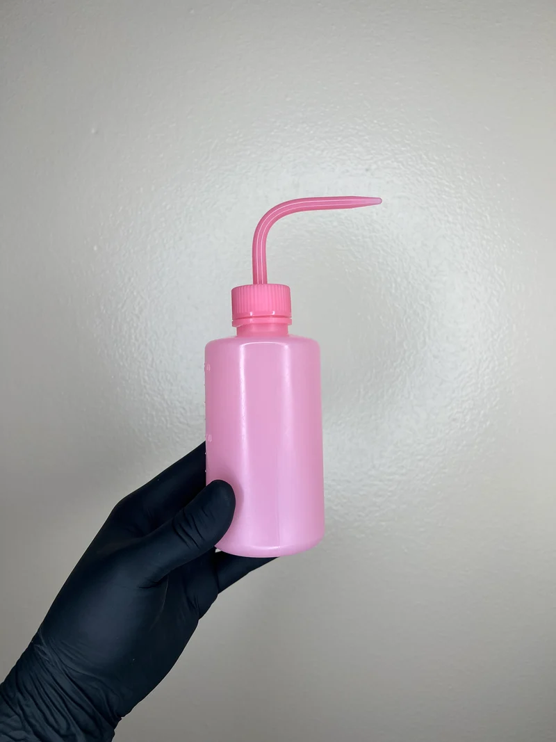 Curved Rinse Bottle