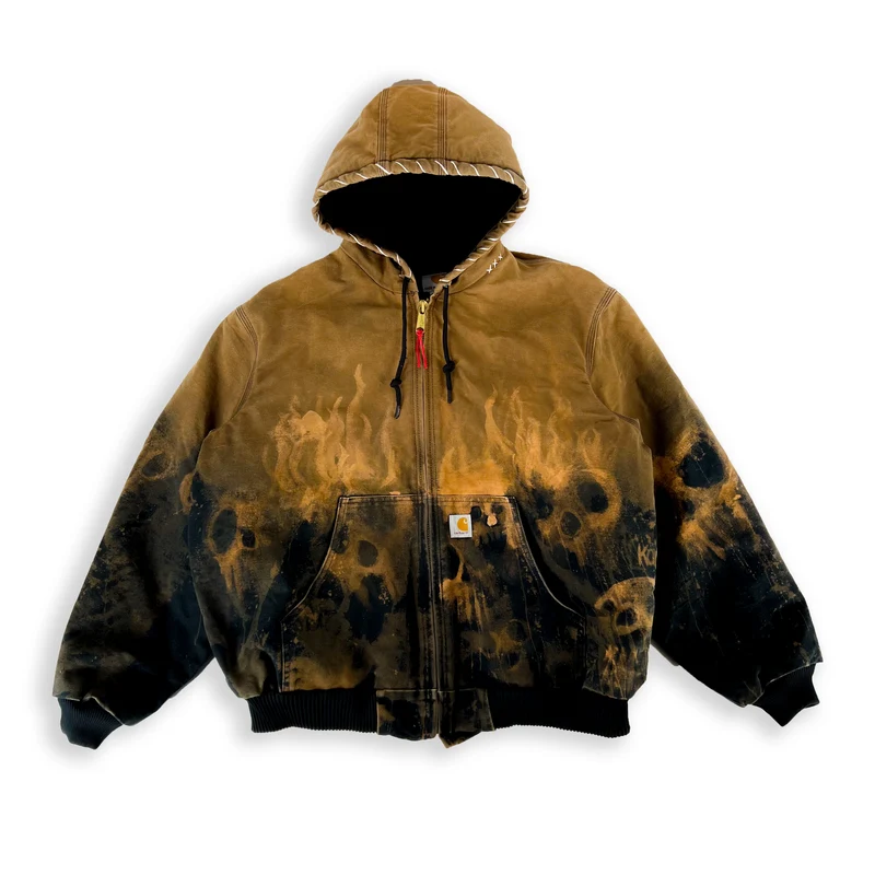 'Helheim Skulls' Zip-up Hoodie
