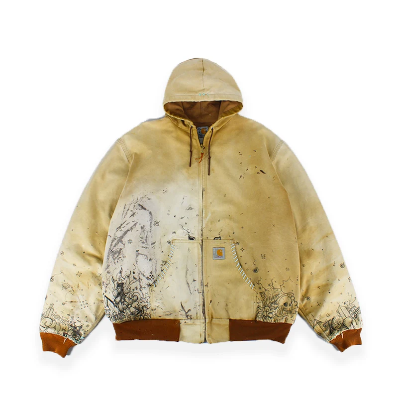 "Street Painter" Zip Up Hoodie