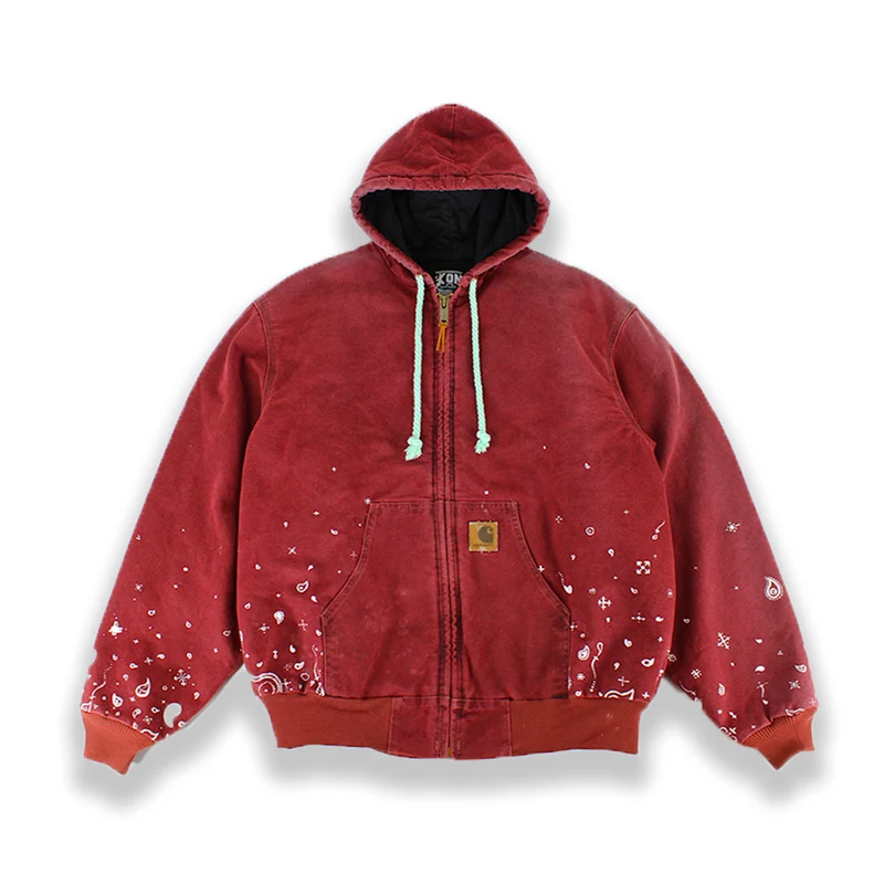 "Bloodsport" Zip Up Jacket
